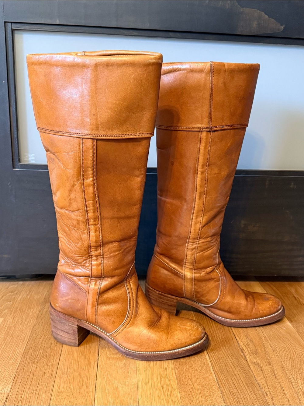 Vintage Frye Campus Cuff Boots #8515